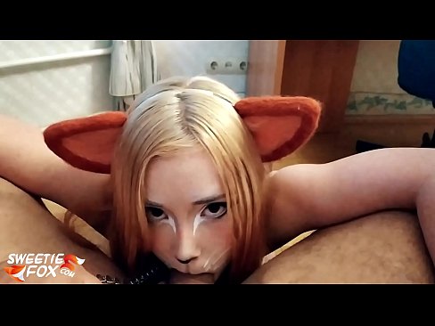 ❤️ Kitsune menelan batang dan air mani di dalam mulutnya ️ seks super pada ms.megaofertas.top